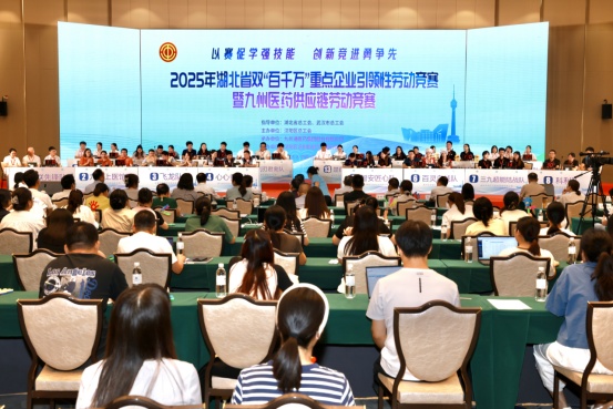 易信盈 2025年湖北省双“百千万”重点企业引领性劳动竞赛暨九州医药供应链劳动竞赛开赛
