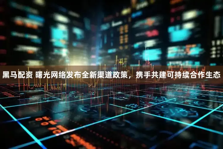 黑马配资 曙光网络发布全新渠道政策，携手共建可持续合作生态